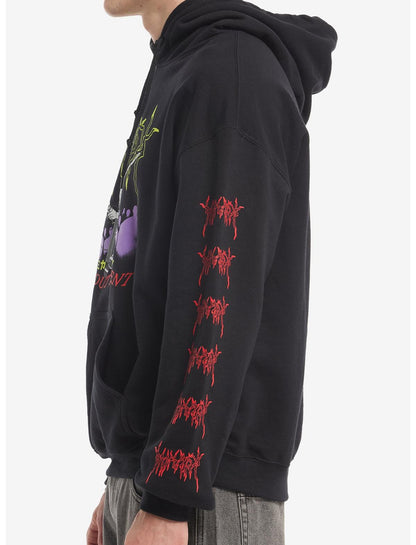 Attack On Titan Mikasa Cyber Sigil Hoodie - US 4957