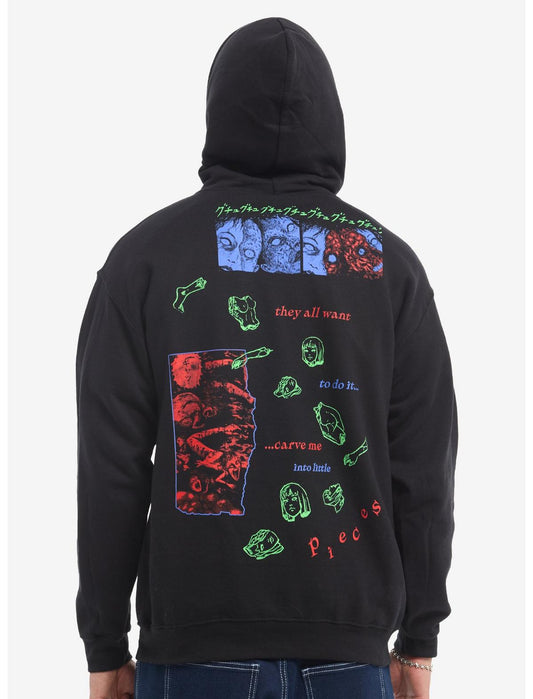 Junji Ito Tomie Tonal Icons Hoodie - US 6031