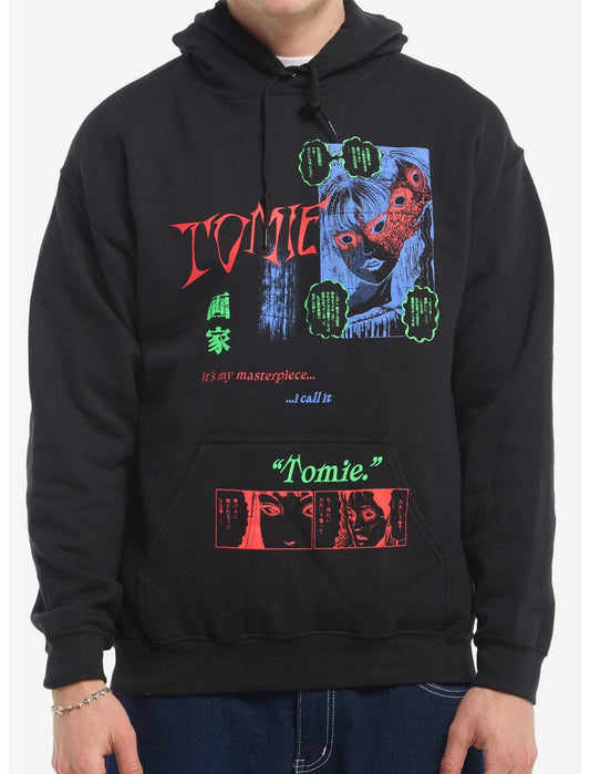 Junji Ito Tomie Tonal Icons Hoodie - US 6031
