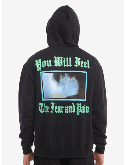 Death Note Light & Ryuk Panel Hoodie - US 7916