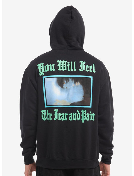 Death Note Light & Ryuk Panel Hoodie - US 7916
