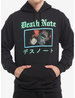 Death Note Light & Ryuk Panel Hoodie - US 7916