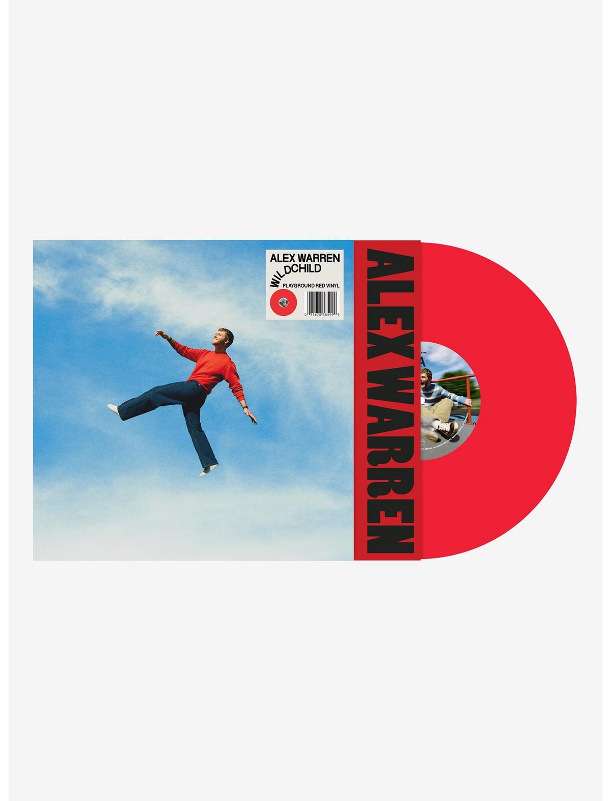 Alex Warren Wild Child (Playground Red) Vinyl LP - US 9134