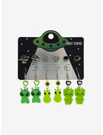 Alien Cat Duck Earring Set - US 1637