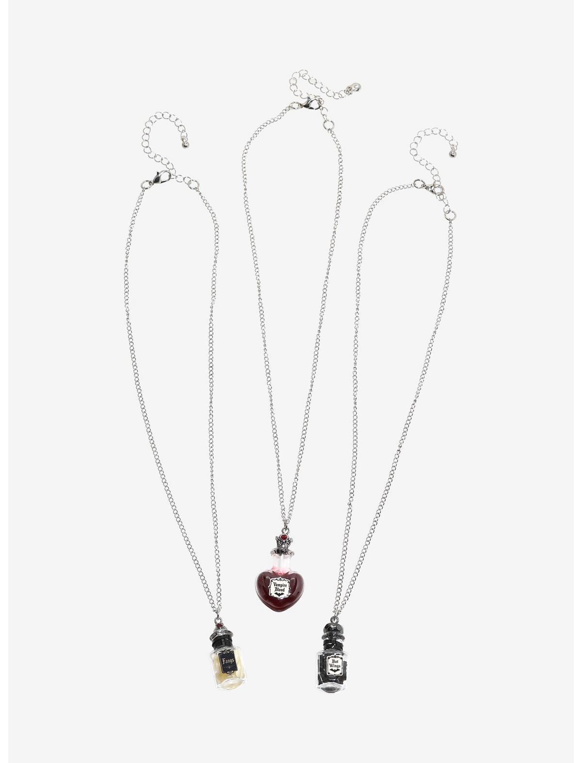 Cosmic Aura Vampire Jars Necklace Set - US 1720
