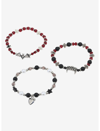 Cosmic Aura Vampire Bead Bracelet Set - US 9397