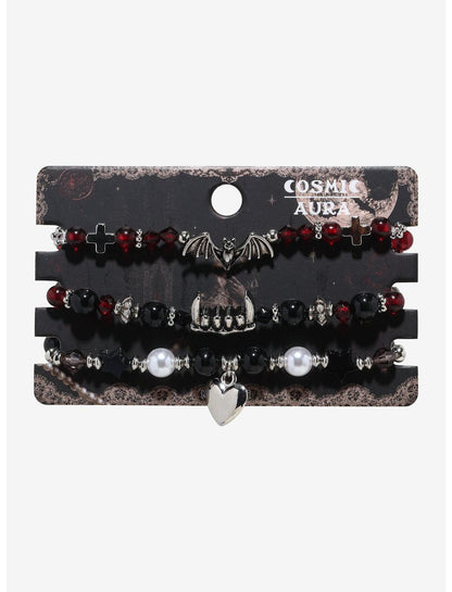 Cosmic Aura Vampire Bead Bracelet Set - US 9397