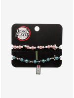 Demon Slayer: Kimetsu No Yaiba Tanjiro & Nezuko Best Friend Bracelet Set - US 4642