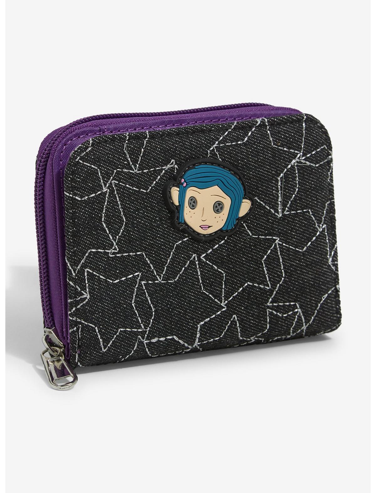 Coraline Denim Star Hybrid Mini Wallet - US 5854