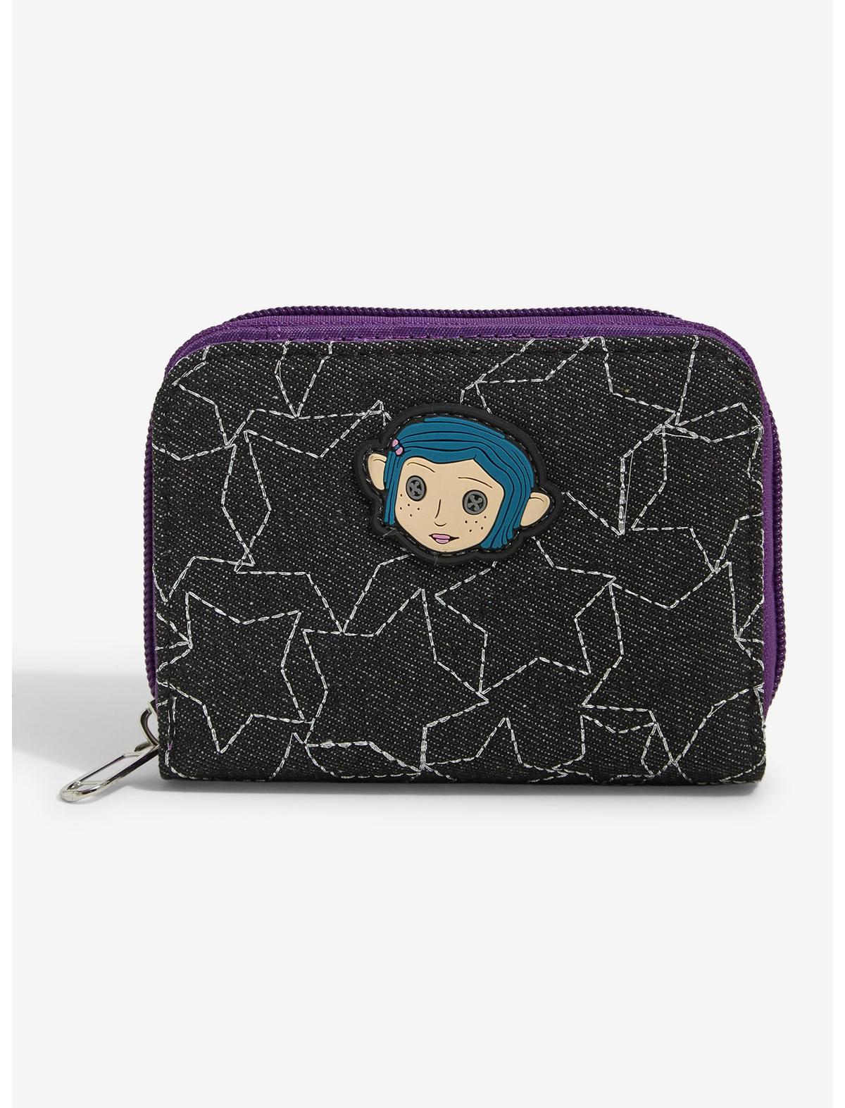 Coraline Denim Star Hybrid Mini Wallet - US 5854