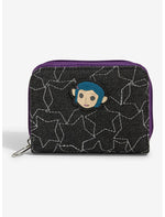 Coraline Denim Star Hybrid Mini Wallet - US 5854