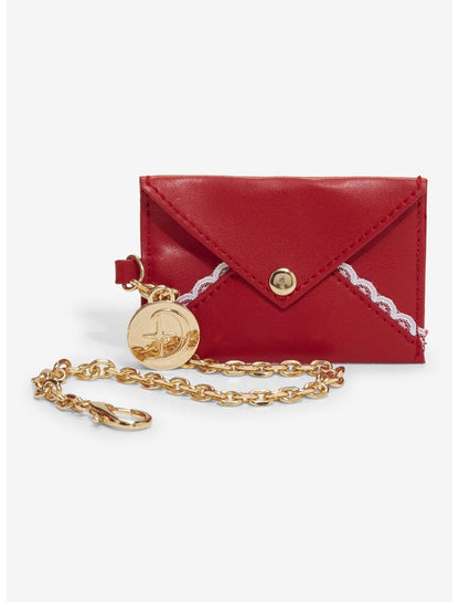 DiFerdinando Deep Red Ribbon Reverie Mini Convertible Hobo Bag - US 3367