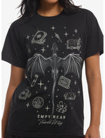 Fourth Wing Dragon Icons T-Shirt - US 8422