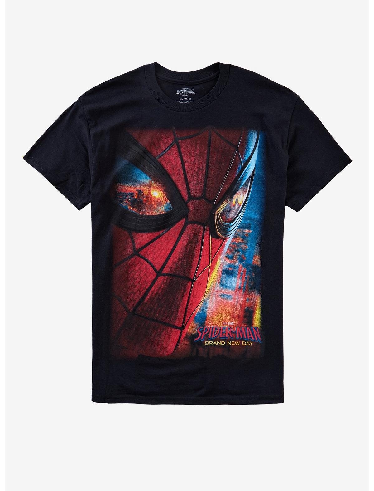 Marvel Spider-Man: Brand New Day Mask Poster T-Shirt - US 9608