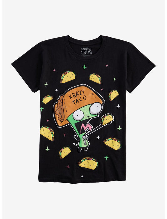 Invader Zim GIR Taco T-Shirt - US 1506