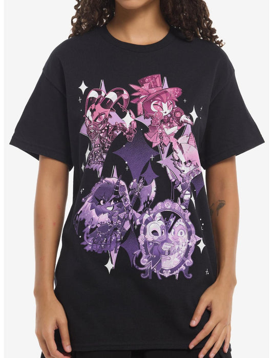 Helluva Boss Chibi Group Tonal T-Shirt - US 8282