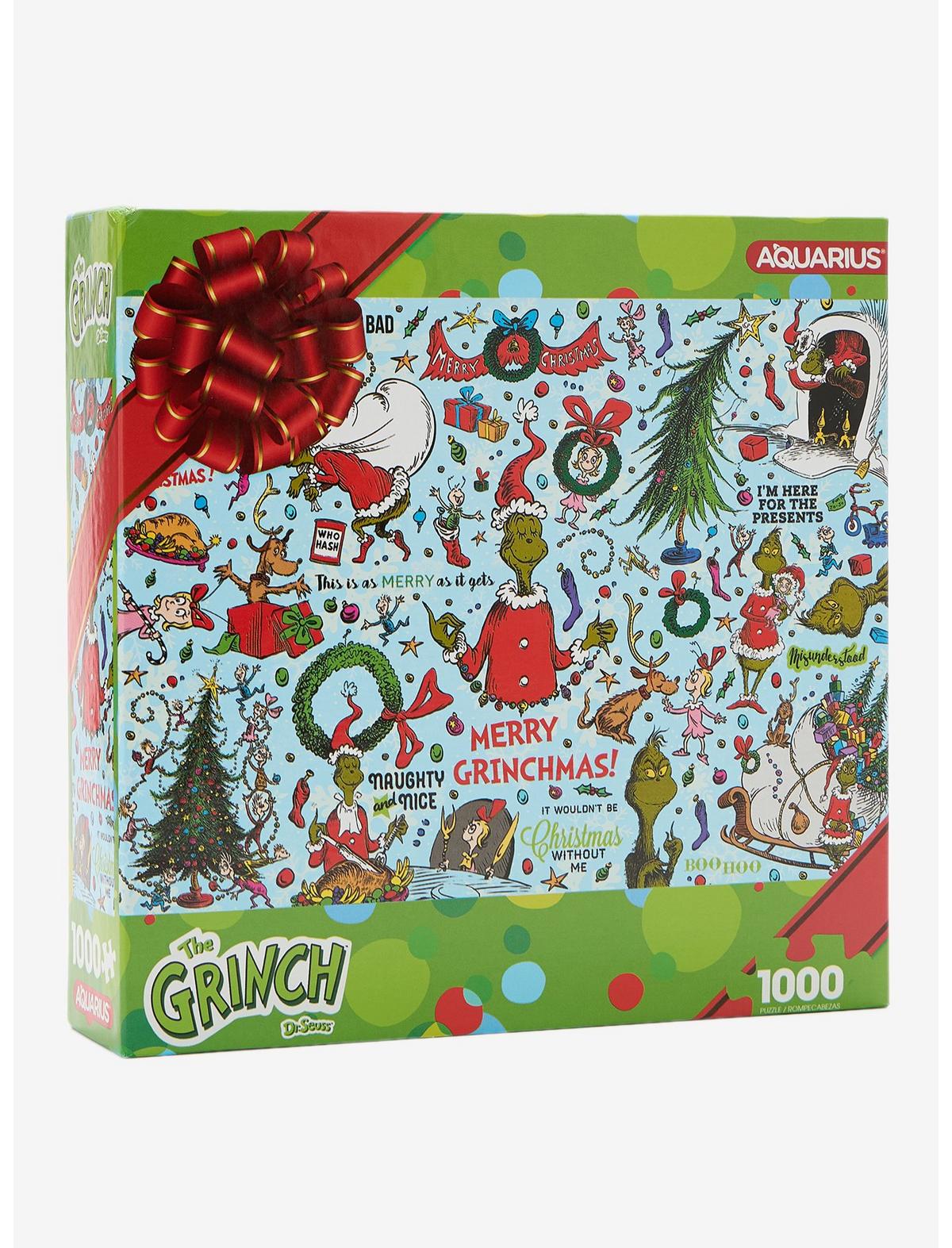 Dr. Seuss How The Grinch Stole Christmas! Wrapping Paper Puzzle - US 7771