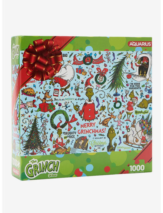 Dr. Seuss How The Grinch Stole Christmas! Wrapping Paper Puzzle - US 7771