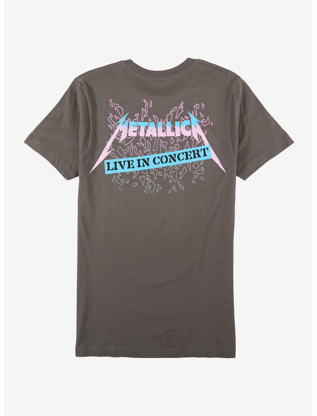 Metallica Fire & Ice Skulls T-Shirt - US 6875