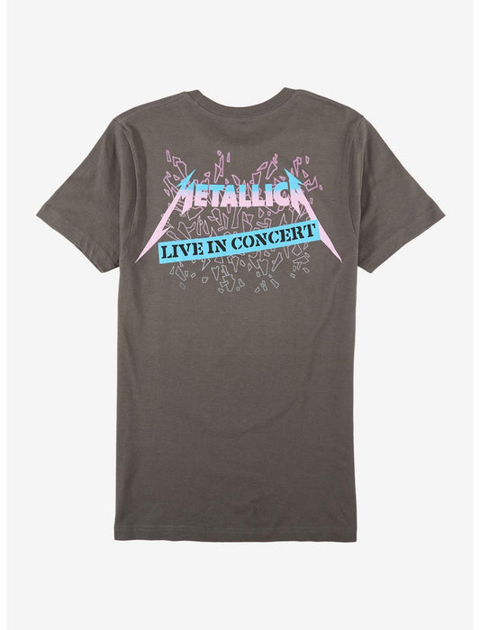 Metallica Fire & Ice Skulls T-Shirt - US 6875