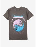 Metallica Fire & Ice Skulls T-Shirt - US 6875
