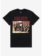 Michael Jackson Ghosts Boyfriend Fit Girls T-Shirt - US 5892