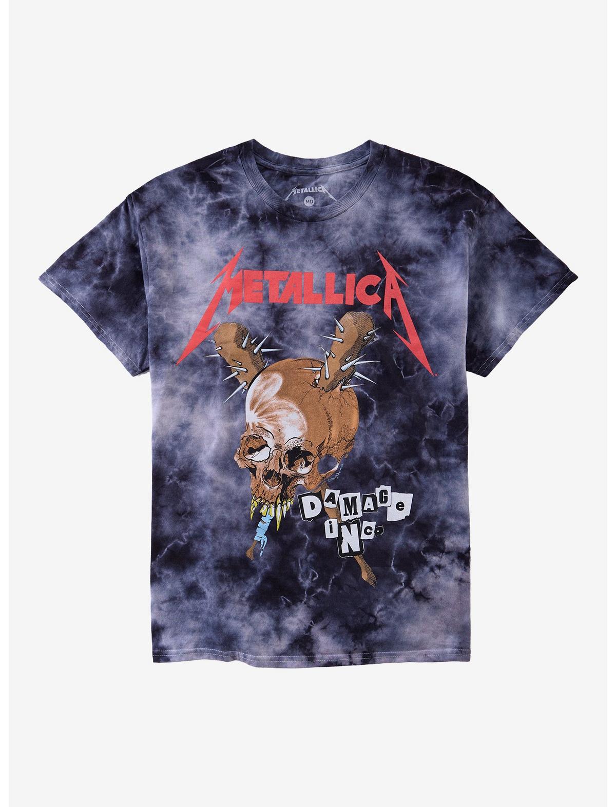 Metallica Damage, Inc. Dark Wash T-Shirt - US 9586