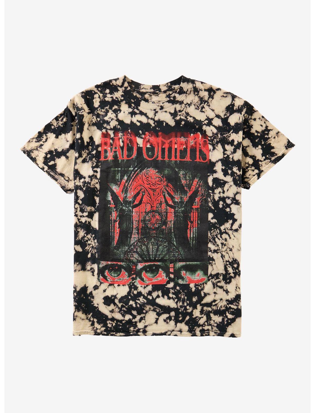 Bad Omens Cathedral Bleach Wash T-Shirt - US 3565