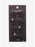 Blackheart Black Star Charm Hair Clip Set - US 1471