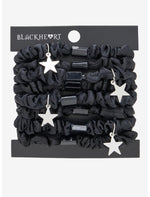 Blackheart Star Charm Hair Scrunchie Set - US 1666