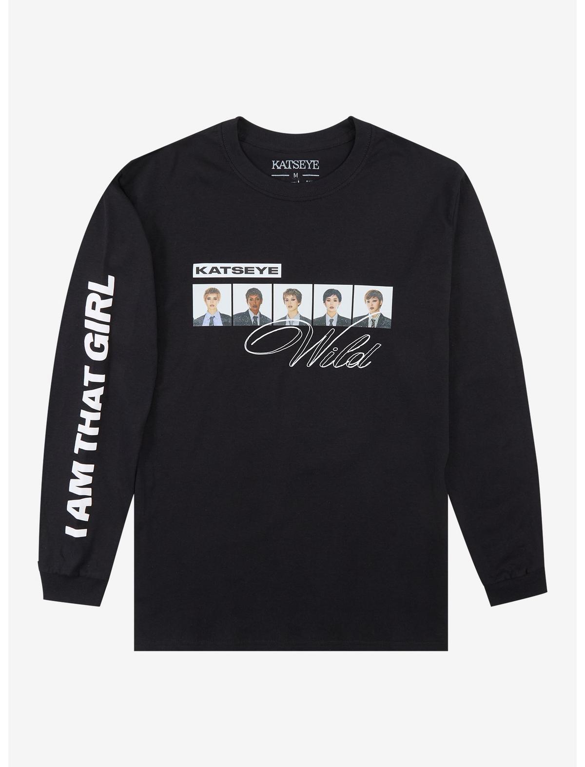 KATSEYE WILD Group Long-Sleeve T-Shirt Hot Topic Exclusive - US 5336