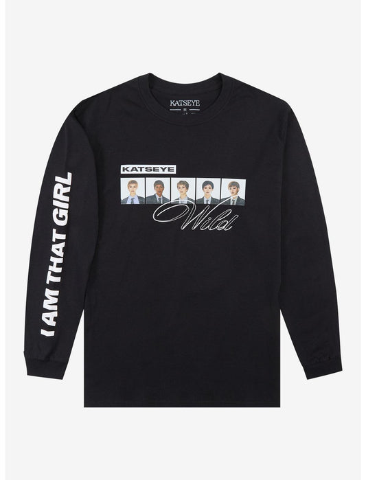 KATSEYE WILD Group Long-Sleeve T-Shirt Hot Topic Exclusive - US 5336