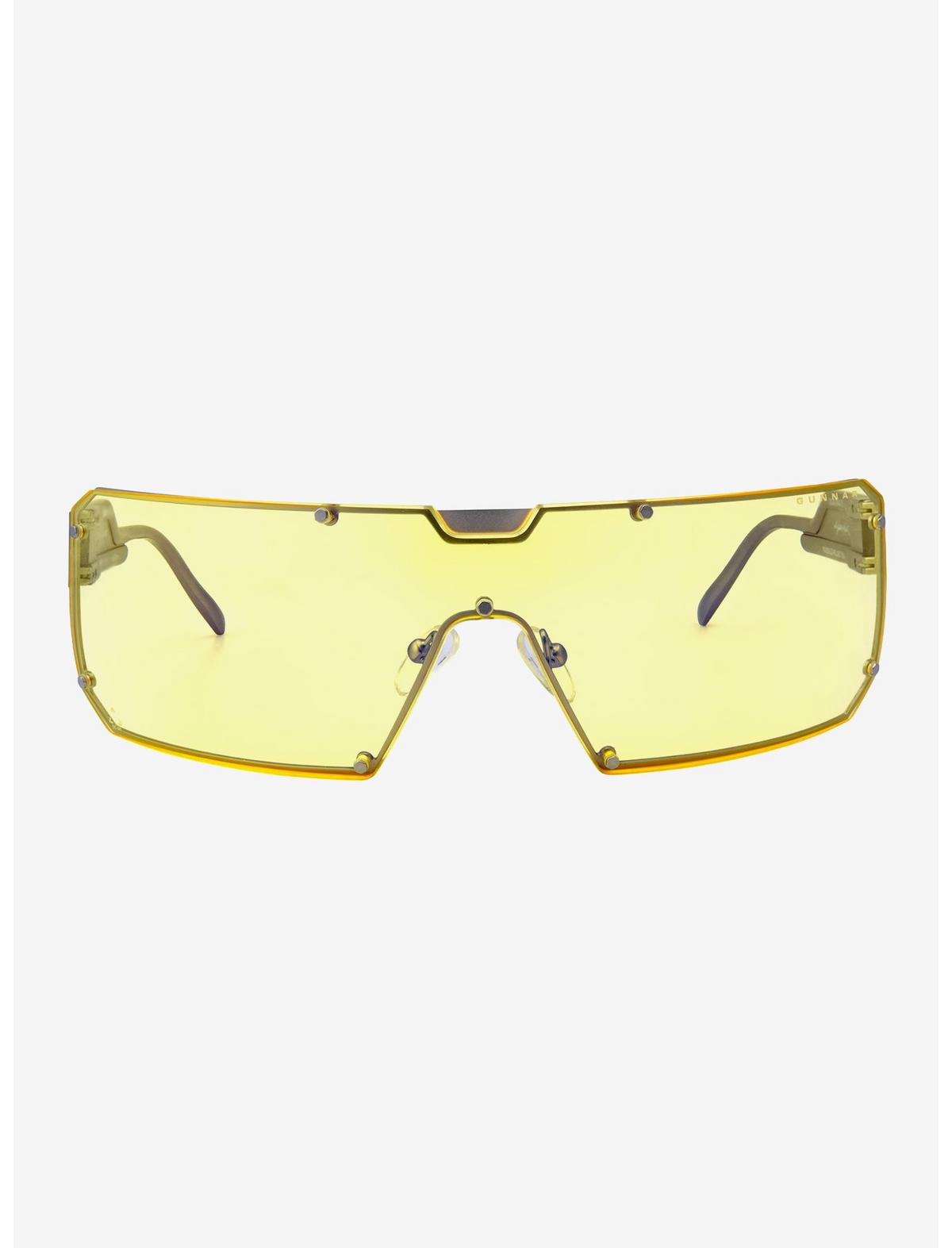 GUNNAR x Cyberpunk 2077 Ripper Amber Tint Blue Light Glasses - US 4139