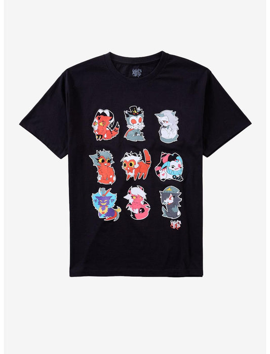 Helluva Boss Chibi Pets T-Shirt - US 2453