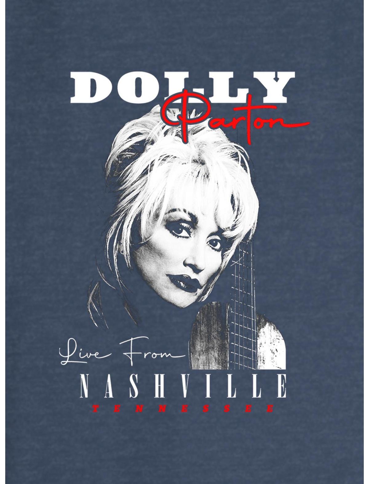 Dolly Parton Live From Nashville Girls Slouchy Sweatshirt - US 7609