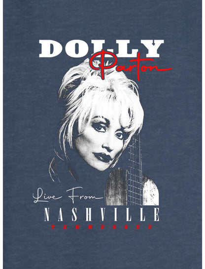 Dolly Parton Live From Nashville Girls Slouchy Sweatshirt - US 7609