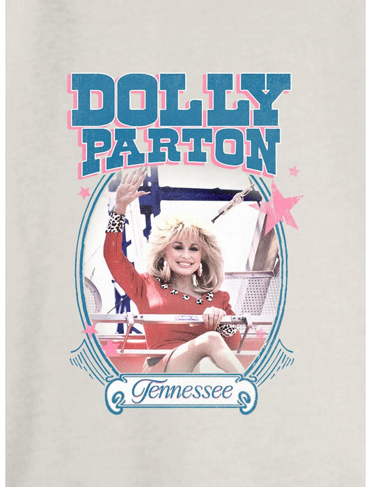 Dolly Parton Framed Girls Slouchy Sweatshirt - US 1970