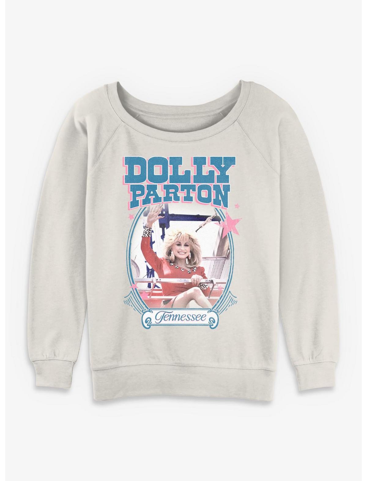Dolly Parton Framed Girls Slouchy Sweatshirt - US 1970