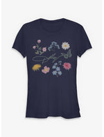 Dolly Parton Floral Signature Girls T-Shirt - US 6080