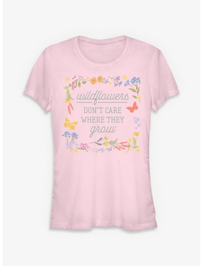 Dolly Parton Wildflowers Don't Care Girls T-Shirt - US 5690