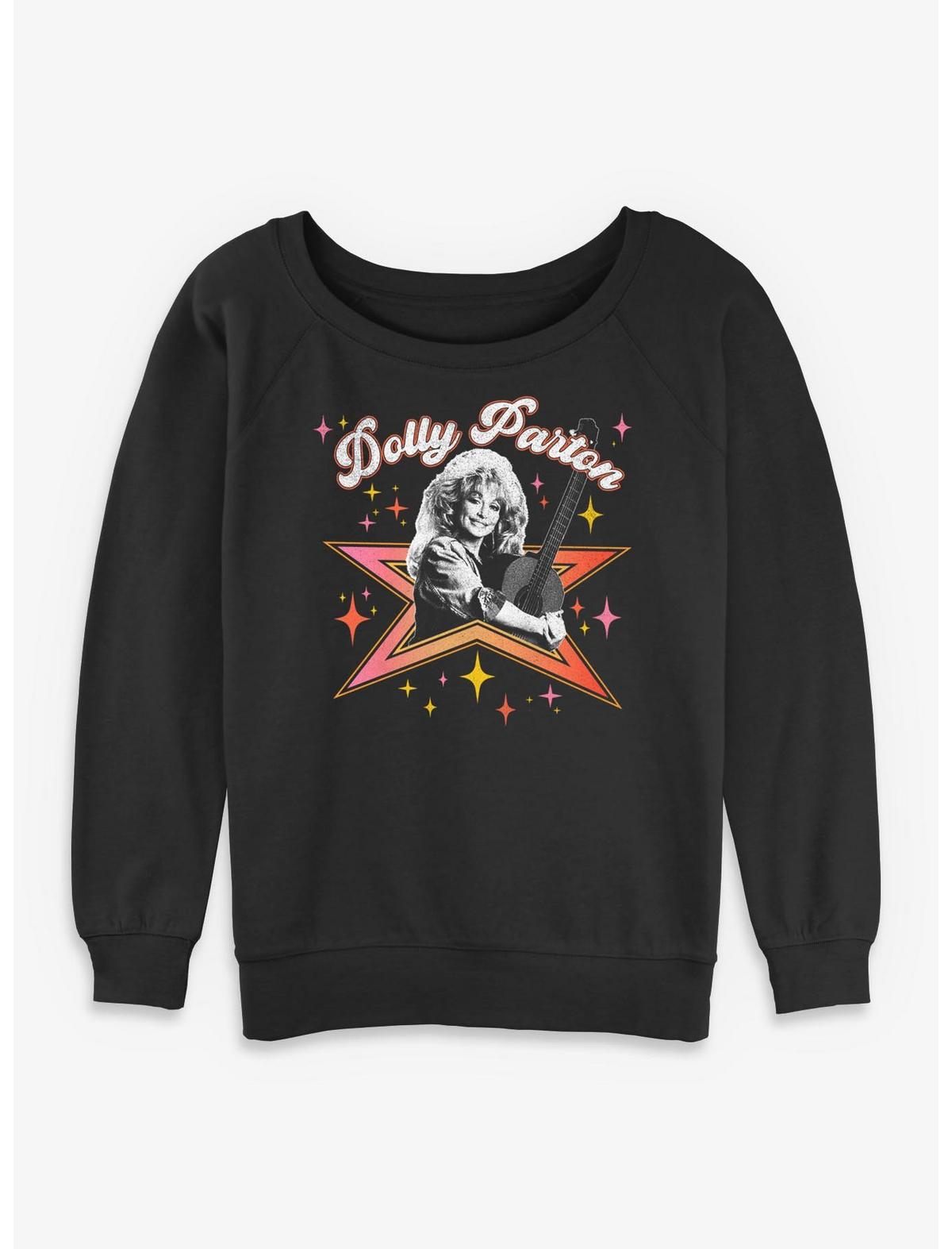 Dolly Parton Star Girls Slouchy Sweatshirt - US 0269
