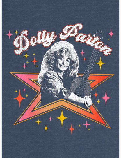Dolly Parton Star Girls Slouchy Sweatshirt - US 8769