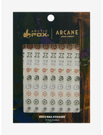 Arctic Fox Arcane Ekko Nail Sticker Sheet - US 4310