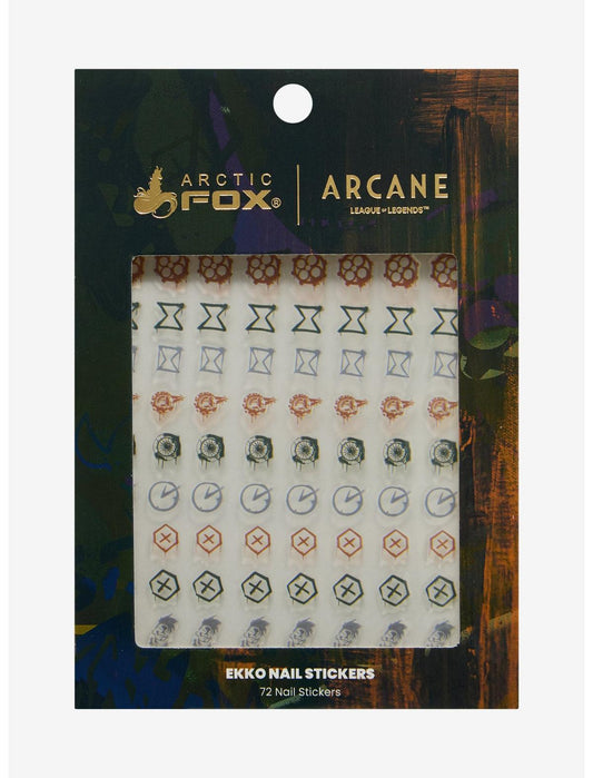 Arctic Fox Arcane Ekko Nail Sticker Sheet - US 4310
