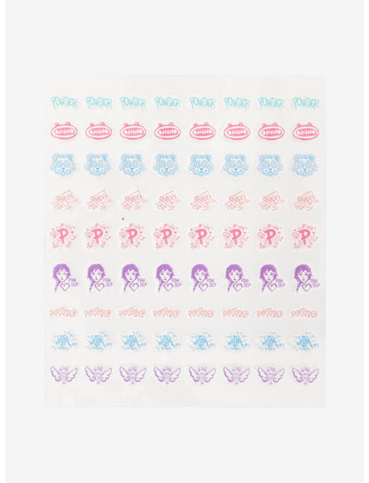 Arctic Fox Arcane Powder Nail Sticker Sheet - US 0854