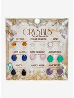 Faux Crystal Stud Earring Set - US 9741