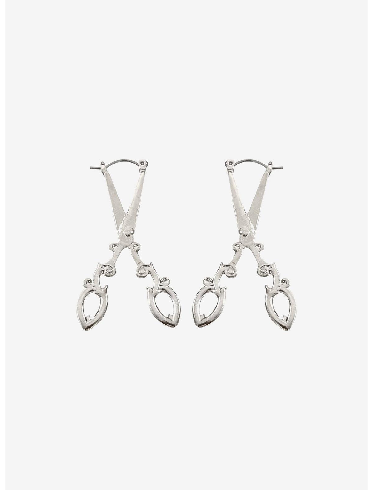Cosmic Aura Scissors Front/Back Earrings - US 8463