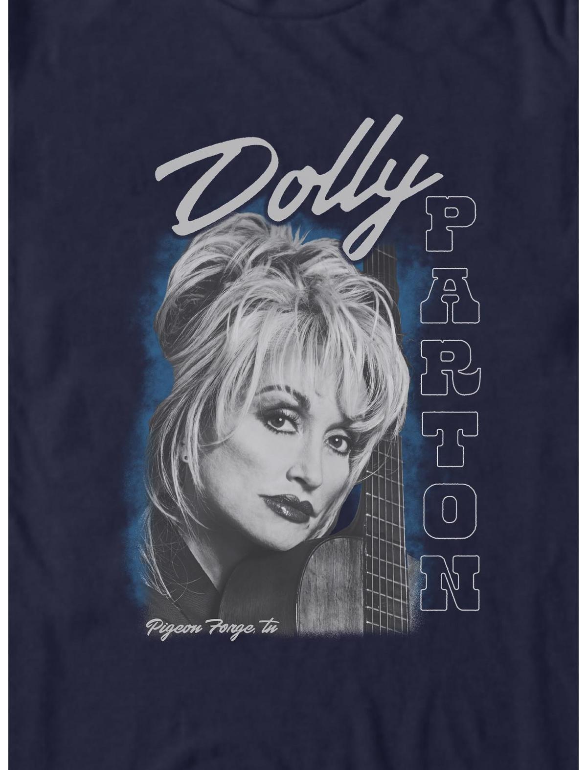 Dolly Parton Guitar Portrait T-Shirt - US 1803