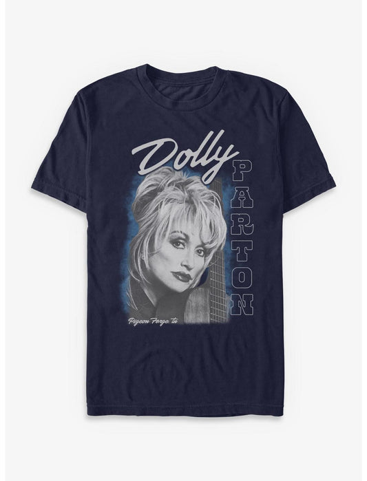 Dolly Parton Guitar Portrait T-Shirt - US 1803