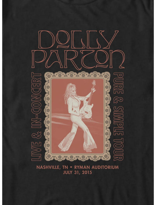 Dolly Parton Pure & Simple Tour T-Shirt - US 0993